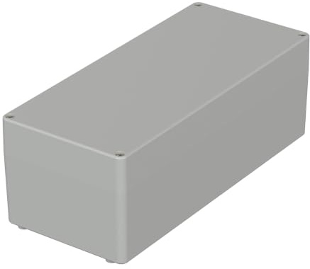 Bopla Euromas; Gehäuse; Polycarbonat; Hellgrau; IK07 IP66 Breite 150 mm Höhe 120 mm Länge 340 mm