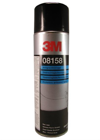 JMC 3M STEINSCHLAGSCHUTZ Spray 500 ml MIT Flacher Struktur SCHWARZ 08158