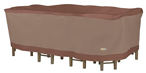 Duck Ultimate Rechteck/Oval Terrasse Tisch mit Stühlen,