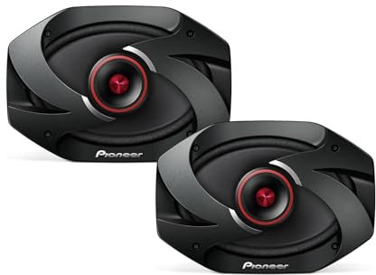 Pioneer TS6900PRO Pro Series - Altavoz de 2 vías de 600 W MAX 2 de 6 x 9 Pulgadas, Color Negro