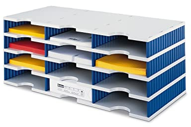 styrodoc Sortierstation trio mit 12 Fächern/268030438 BxTxH 723x331x293mm