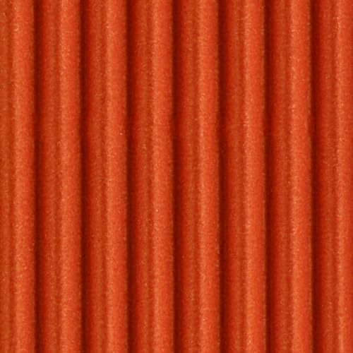 Clairefontaine 195658C - Packung mit 10 Bogen Wellpappe 300g, 50x70cm, ideal für Bastelaktivitäten, Orange, 1 Pack
