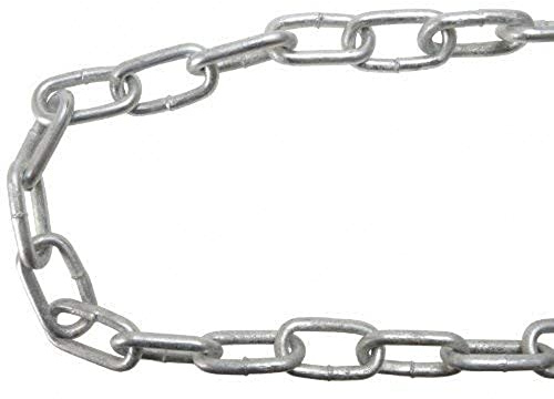 Faithfull FAICHGL615 Galvanised Chain Reel 15M Reel 6 x 33 mm Links 250 kg Load Limit