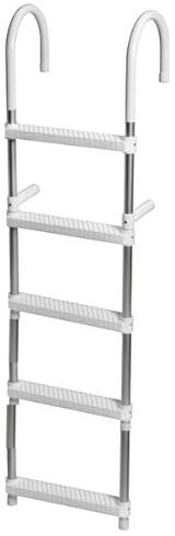 SCALETTA IN ALLUMINIO 5 GRADINI ACCESSORI BARCA NAUTICA