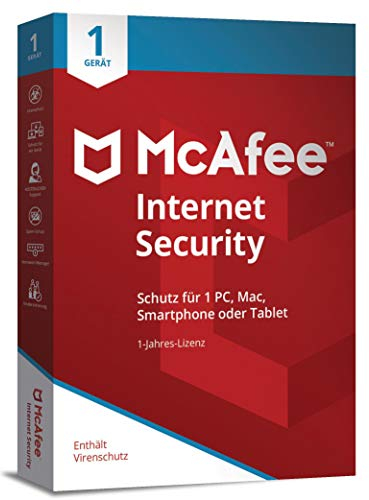 McAfee Internet Security 1 Device (Code in a Box)