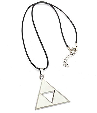 FEIDIAO Zlda Halskette Triforce Dreieck Halskette für Männer Frau Accessoires Geschenk