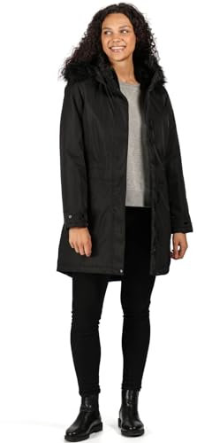 Regatta Lexis Chaqueta Impermeable y Transpirable, Forrada, con Capucha, Aislamiento y Costuras Selladas