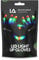 Illuminated Apparel Kinder-Handschuhe mit LED-Licht, blinkend, für Halloween-Party, Festival, Schwarz , 14+ Years