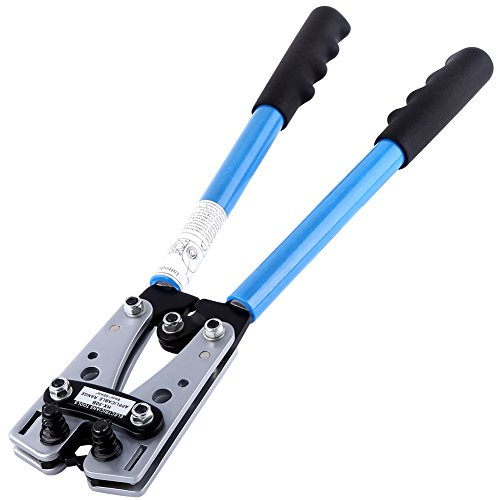 Alicates crimpadora terminales de crimpado terminal de crimpar instrumento, pinza para electricista de mano para engarzar cable de 6-50 mm²