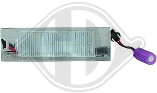 DIEDERICHS LID10409 2x Kennzeichenbeleuchtung Hinten