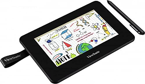 ViewSonic ViewBoard ID710-BWW - Display a penna con pannello LED da 7, penna digitalizzatore, sensibilità alla pressione e compatibilità software, per istruzione e scrittura a mano