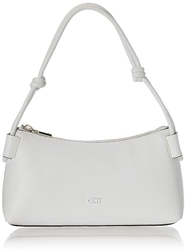 DKNY Damen R22hzs70-opt-klein Schultertasche, Optisches Weiß