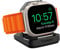 Spigen Rugged Armor Ständer Entwickelt für Apple Watch Ladestation für Apple Watch Ultra 2/1 und Serie 10/9/8/7/6/5/SE/4 - Schwarz