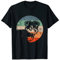 Retro Dog Silhouette - Vintage Teacup Yorkie T-Shirt