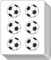 Fußballplaner-Aufkleber, Kalender, Bastelaufkleber für Scrapbook-Aufkleber, Bastelaufkleber, Zeitschriftenaufkleber, DIY-Aufkleber für Kinder (2,5 cm, 200 Stück)