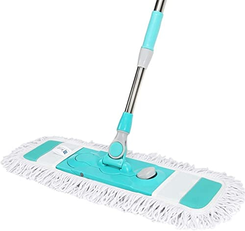 60 cm Mopp Edelstahl Teleskopgriff Staubpolster Push Premium Mopp Robuster Verstellbarer 360 drehbarer Mopp Dignified