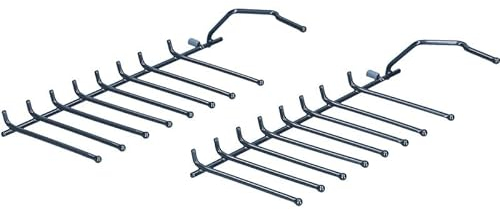 LUTH Premium Profi Parts Lot de 2 paniers inférieurs compatible avec Siemens 00645102-2 x 9 picots - Pour assiettes et lave-vaisselle