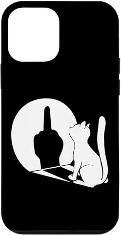 iPhone 12 mini Cat Funny Middle Finger Cat Phone Case Case