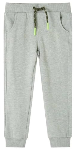 vidaXL Kinder-Trainingshose Helles Khaki 116