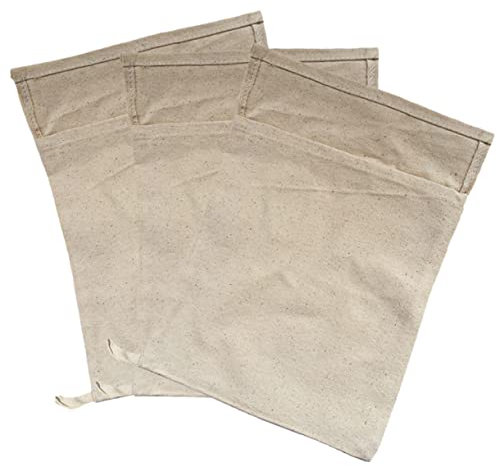 ABOOFAN 3stücke Baumwoll-eisbeutel Zum Zerkleinern Von Eiswürfeln Faltbar Und Platzsparend Langlebig Und Wiederverwendbar Für Bar Hause