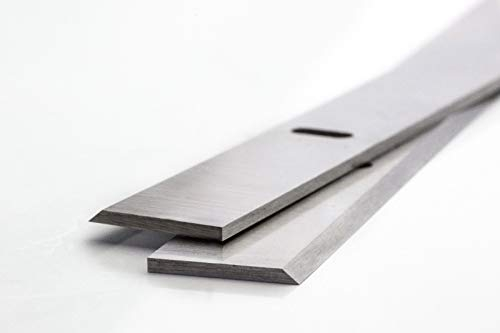 Lot de 2 lames de rabot HMS 1070 de 261 mm