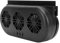 Sxhlseller Solar Powered Car Ventilator, Car Exhaust Fan, 5000RPM Vehicle Window Fan, Solar Power Car Auto Air Vent Cool Fan with 3 Air Outlet, USB Interface, Car Ventilation System