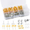 Bssowe Ohrstecker Rohlinge, Ohrringe Selber Machen Set, Ohrstecker Flach Pad, Ohrstecker Rohlinge Kit, Ohrringe Selber Machen, für Ohrringe und Schmuckherstellung