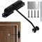 Ferme Porte Automatique, Groom Fermeture Porte à Ressort Réglable, Réglable Ferme-Porte pour Interieur et Extérieures, Porte Closers pour Maison, Bureau, Hôtel (Max 40kg)