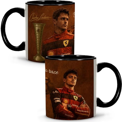 Tasse Charles Legends of Sport, Frühstückstassen, Vatertag originelle Geschenke für den unsichtbaren Freund, einzigartige Kollektion Legendas, Tasse 330 ml, Charles