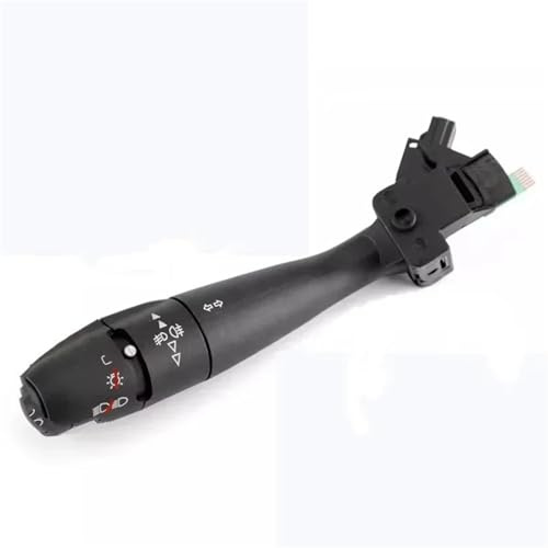 Ksjosji Interruptor Columna Dirección Interruptor Señal Giro Luz Indicadora Coche 96608841XT 96595087XT 96477533XT para Peugeot 206 207 307 406 para Citroen C3 para C5 C8 Palanca Faros(OE 96595087XT)