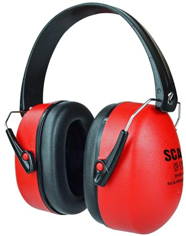 Cuffie antirumore pieghevoli Scan - Riduzione del rumore con SNR 32 dB, Cuffie antirumore per la protezione dell'udito