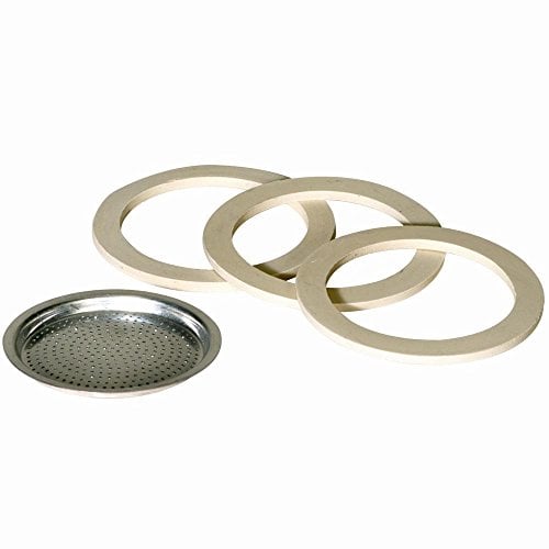 KARL KRÜGER Ersatzteil-Set zu Espresso-Kanne passend zu Kanne 3 Tassen i. 5 / a. 6,5 cm