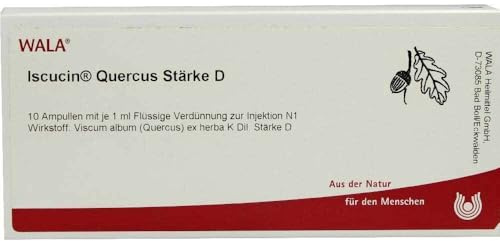 ISCUCIN quercus Stärke D Ampullen 10X1 ml