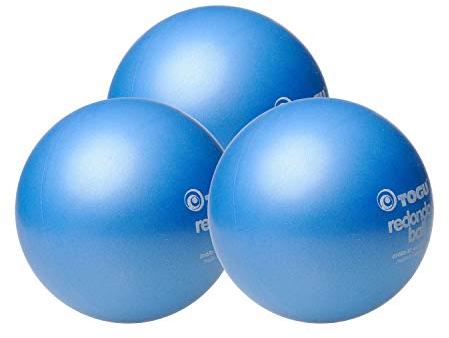 Togu 3 x Redondo Ball Pilates Ball Gymanstik Yoga Fitness Therapie 22cm blau
