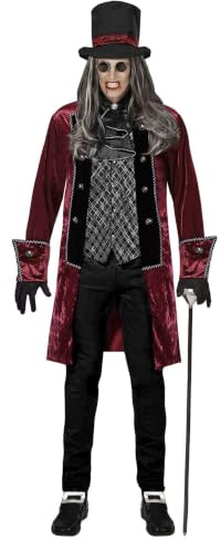 W WIDMANN MILANO Party Fashion - Kostüm Viktorianischer Vampir, Blutsauger, Gothic, Halloween, Karneval