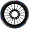 KIT ADESIVI CERCHIONI R 1200 GS 2013 – 2018 CI-006 (Rallye)