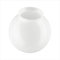 LUMIS Splayed/Flanged Neck Glass Globe Replacement Lampshade for Ceiling Lights. 15.0cm Diameter (6”), Neck: 7.8cm (3), White