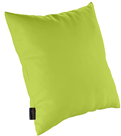 pader medi.tech Kopfkissen mit Schaumstoff-Flocken, 40x40cm, Therapiekissen, Lagerungskissen für die Physiotherapie mit Kunstlederbezug | abwaschbar, bequem | Grasgrün