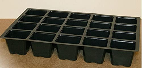 Viridis Hortus - 20 x 15 Cell Plug Plant Inserts For Seed Trays Vacapot V15 PRODUCT MADE FROM 100% RECYCLED MATERIALS