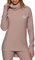 Eivy Damen Icecold Gaiter Rib Top Yoga Shirt, Faded Woodrose, M EU