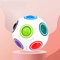 Magic Ball Puzzle Regenbogen, Magic Ball Puzzle Cube Fidget Ball Puzzle Lustiges Stress Reliever Zauberball für Kinder Erwachsene (1 Stück)
