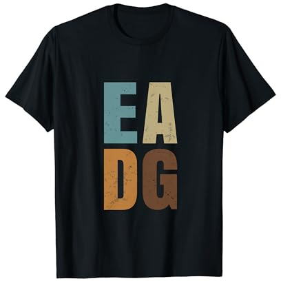 EADG E-Bass Bassgitarre Bassisten EADG Stimmung T-Shirt