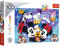 Trefl - Disney, in Disney Welt ist es Lustig - 100 Teile Puzzle - Bunte Puzzles mit Märchenfiguren, Mickey Mouse, Pluto, Donald Duck, Kreative Unterhaltung, Spaß für Kinder ab 5 Jahren