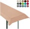 heimtexland ® Tischdecke Bierzeltgarnitur Biertischdecke Garten Tischdeko Party Event Dekoration Typ861 Beige 90x240 cm