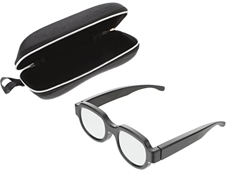 Toyvian 1stück Led Leuchtende Brille USB Aufladbare Gläser Für Kreative Kostüme Und Partys Accessoires Für Ktv Cosplay Und Schwarz