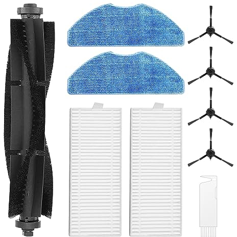 Fixbetter Zubehör-Set für 360 S8, S8 Plus, für 360 Botslab S8 Plus, für Rowenta X-plorer Serie 75 S+ RG8597, für WEZVIZ RE4 / RE5 Plus Roboter-Staubsauger-Ersatzteile