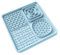 AODALIY Tapis à lécher pour chiens et chats [sans BPA] + [grande ventouse] Tapis à lécher pour chien et chat ralentit leur alimentation et aide à digérer, à réduire l'ennui et l'anxiété, facile à