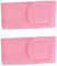 2-Pcs Wiederverwendbare Gel Hals Patch Anti Falten Baumwolle Gel Hals Wrap Waschbare feuchtigkeitsspendende Neckline Pad Halsband aus Baumwollgel (Rosa)