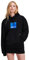 KARL LAGERFELD JEANS Damen Klj Regular Logo Hoodie Sweatshirt, Schwarz, L EU