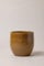 Plantpatio® Cache-Pot Artisanal en Terracotta émaillée, Cato (30 cm, Caramel)